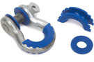 D-Ring Isolator & Washers (Blue)