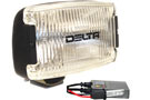 Delta 850H Series HID Fog Light Kit in black housing