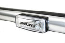Delta Roof Xenon Aluminum Light Bar with clear lens in black housing