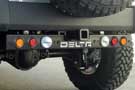 Delta Tail Bar Lights with 3 Functions