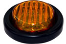 Delta 2.75-inch LED Round Amber Clearance Light