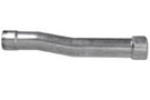4-inch Inlet, 5-inch Outlet Aluminized Straight Pipe - DIAME-120007