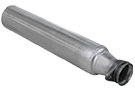 5-inch Outlet Aluminized Off-Road Intermediate Pipe - DIAME-124007