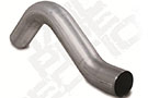 4-inch Outlet, 3.8 ft Length 16-gauge Aluminized Tailpipe - DIAME-261004