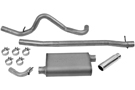 JK Wrangler's 2.5-inch Cat-Back Ultra Flo Exhaust System from DynoMax