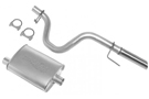 DynoMax Performance Cat-Back Super Turbo Exhaust System for YJ Wrangler