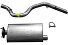 2.5-inch DynoMax Cat-Back Super Turbo Exhaust System for TJ Wrangler