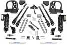 Fabtech® K2055B 6 In. 4-Link System w/ 4.0 Coilovers & Rear Performance Shocks