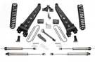 Fabtech® K2131DL 6 In. Radius Arm System w/ Coils & Dirt Logic Shocks