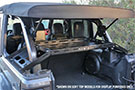 Fabtech Jeep JL Interior Cargo Rack