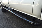 3" Black Round Nerf Bars from Factory Outlet