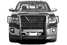 Factory Outlet HD Grille Guard equipped on GMC Sierra 1500