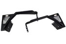 Front Tube Fenders w/ 3-inch Flare (Black Textured Powder Coat)