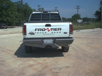 Frontier Truck Gear Diamond Rear Bumper