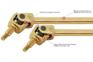 G2 Rear Placer Gold Axle Kit Features
