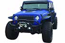Jeep Wrangler sporting Go Industries Stage II Front Bumper