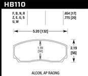 Hawk Performance HPS Disc Brake Pad