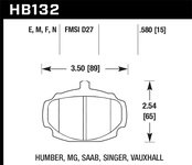 Hawk Performance HPS Disc Brake Pad