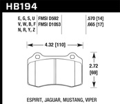 Hawk Performance HPS Disc Brake Pad