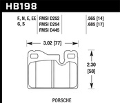 Hawk Performance HPS Disc Brake Pad