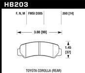 Hawk Performance HPS Disc Brake Pad
