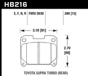 Hawk Performance HPS Disc Brake Pad