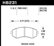 Hawk Performance HPS Disc Brake Pad
