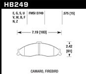 Hawk Performance HPS Disc Brake Pad