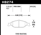Hawk Performance HPS Disc Brake Pad