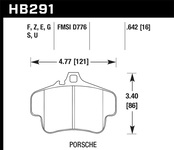 Hawk Performance HPS Disc Brake Pad