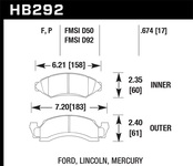 Hawk Performance HPS Disc Brake Pad