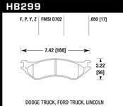 Hawk Performance HPS Disc Brake Pad