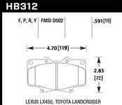Hawk Performance HPS Disc Brake Pad