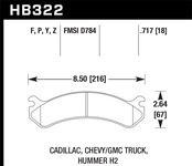 Hawk Performance HPS Disc Brake Pad