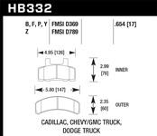 Hawk Performance HPS Disc Brake Pad