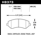 Hawk Performance HPS Disc Brake Pad