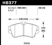 Hawk Performance HPS Disc Brake Pad