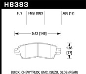 Hawk Performance HPS Disc Brake Pad