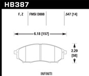 Hawk Performance HPS Disc Brake Pad