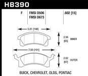 Hawk Performance HPS Disc Brake Pad