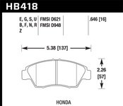 Hawk Performance HPS Disc Brake Pad