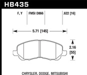 Hawk Performance HPS Disc Brake Pad