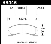 Hawk Performance HPS Disc Brake Pad