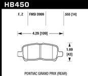Hawk Performance HPS Disc Brake Pad