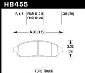 Hawk Performance HPS Disc Brake Pad
