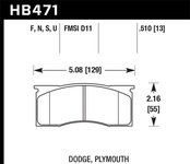 Hawk Performance HPS Disc Brake Pad