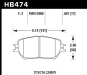 Hawk Performance HPS Disc Brake Pad