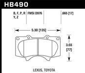 Hawk Performance HPS Disc Brake Pad
