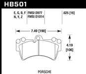 Hawk Performance HPS Disc Brake Pad