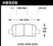 Hawk Performance HPS Disc Brake Pad